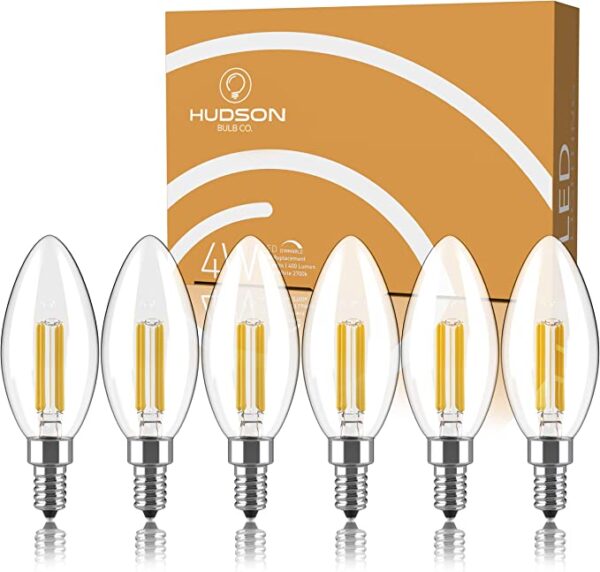 Hudson Dimmable E12 LED Candelabra Bulb